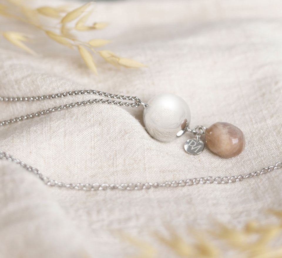 Llamador de ángeles Piedra Lunar Nanetes - Nanetes